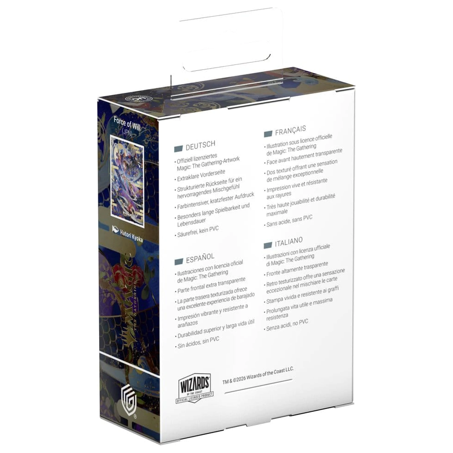Ultimate Guard Art Sleeves Magic: The Gathering "Secrets of Strixhaven" - Blue Mythic 1 (Alternate Art) Produktfoto