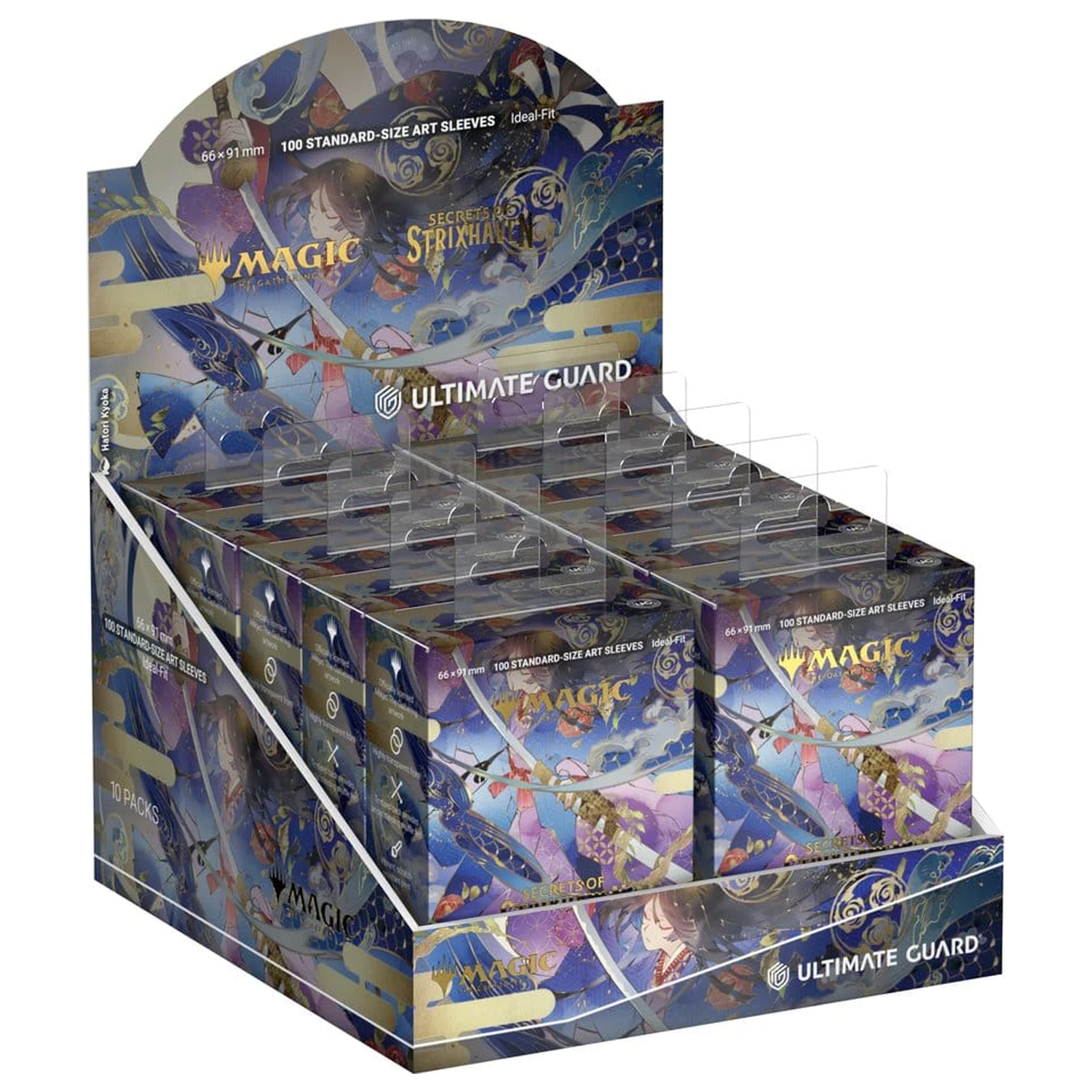 Ultimate Guard Art Sleeves Magic: The Gathering "Secrets of Strixhaven" - Blue Mythic 1 (Alternate Art) Produktfoto