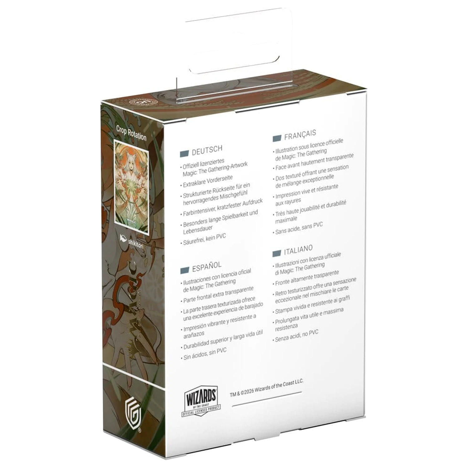 Ultimate Guard Art Sleeves Magic: The Gathering "Secrets of Strixhaven" - Crop Rotation Produktfoto