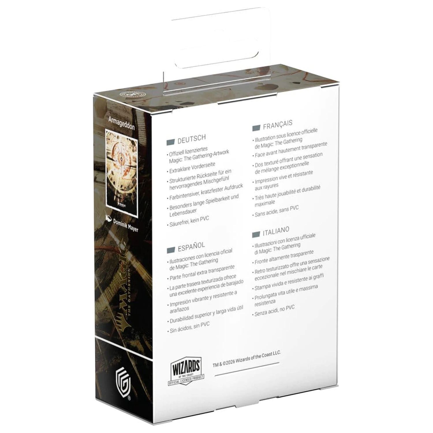 Ultimate Guard Art Sleeves Magic: The Gathering "Secrets of Strixhaven" - Armageddon Produktfoto