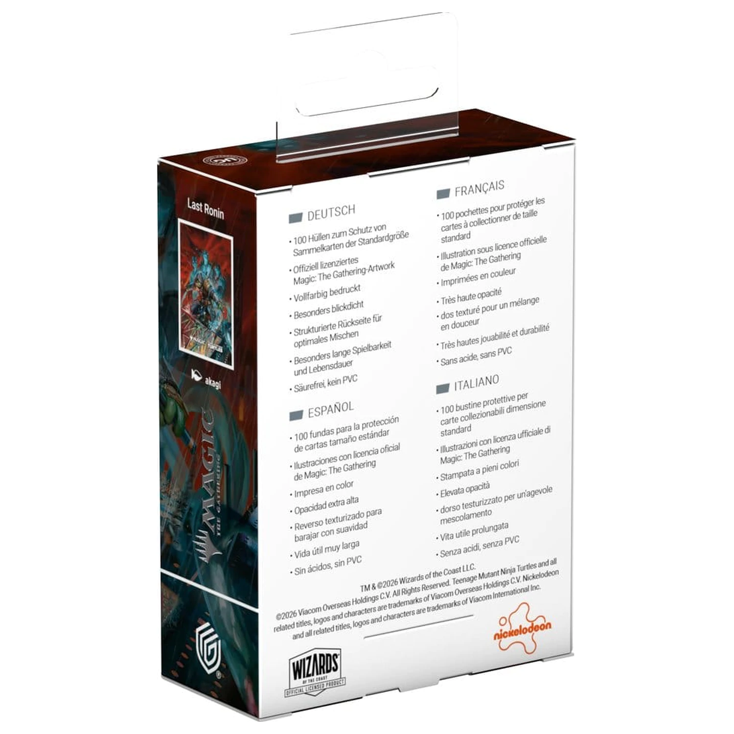 Ultimate Guard Art Sleeves Magic: The Gathering | Teenage Mutant Ninja Turtles - Last Ronin Produktfoto