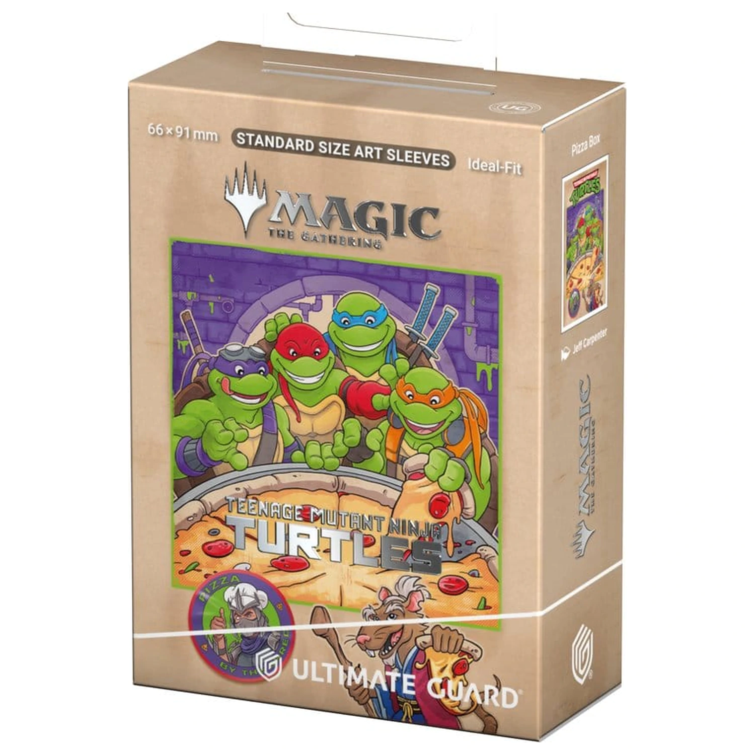 Ultimate Guard Art Sleeves Magic: The Gathering | Teenage Mutant Ninja Turtles - Pizza Box Kartendeck-Hüllen Produktfoto