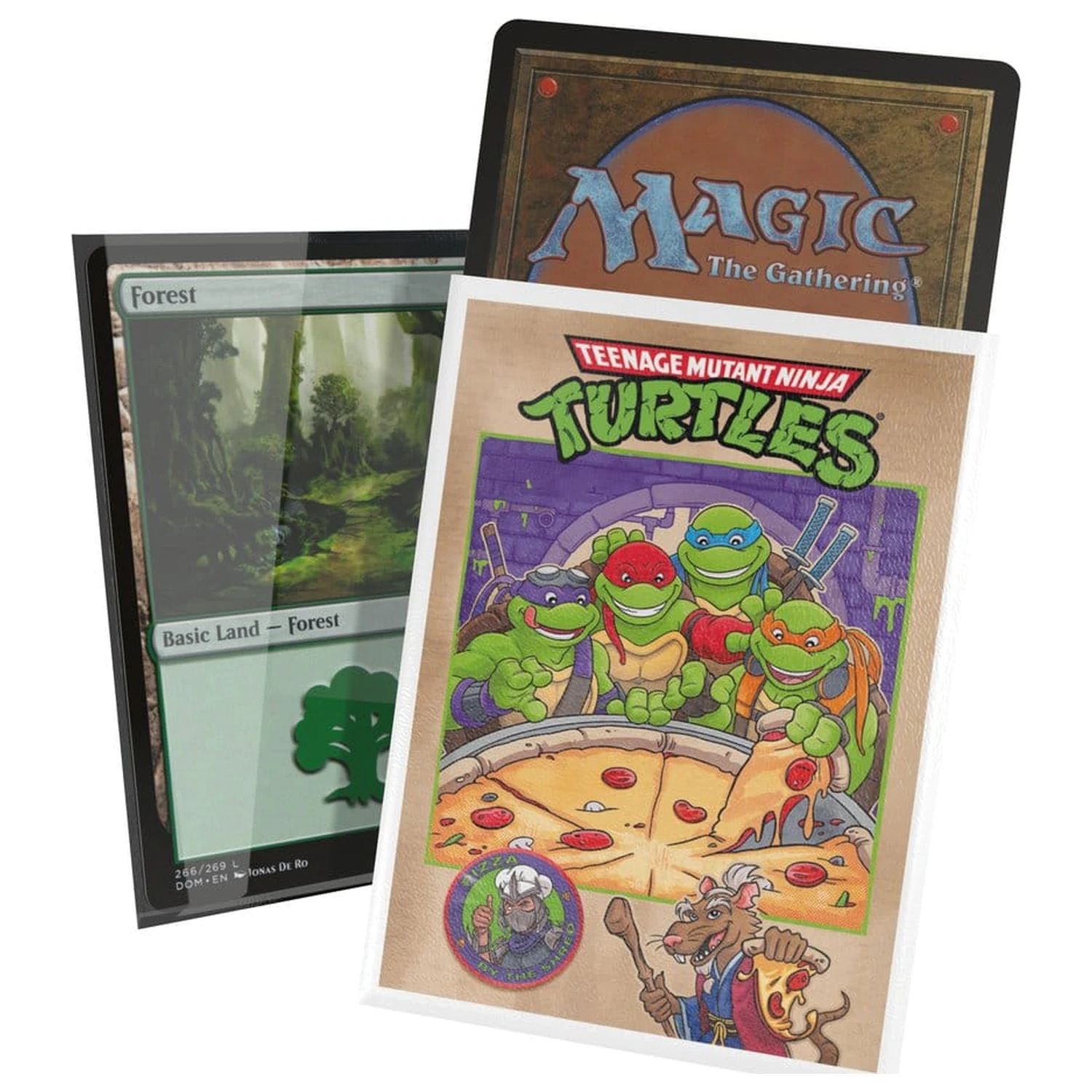 Ultimate Guard Art Sleeves Magic: The Gathering | Teenage Mutant Ninja Turtles - Pizza Box Kartendeck-Hüllen Produktfoto