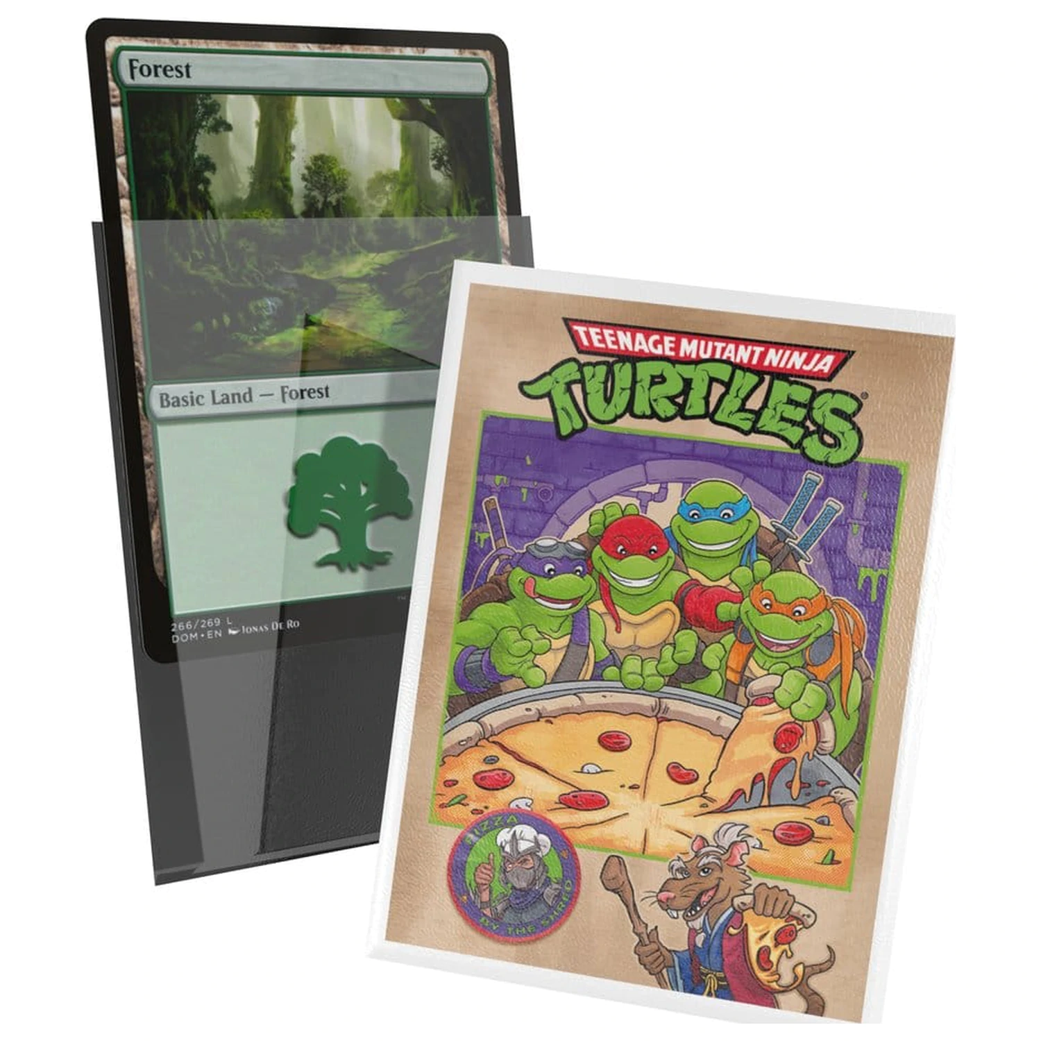 Ultimate Guard Art Sleeves Magic: The Gathering | Teenage Mutant Ninja Turtles - Pizza Box Kartendeck-Hüllen Produktfoto