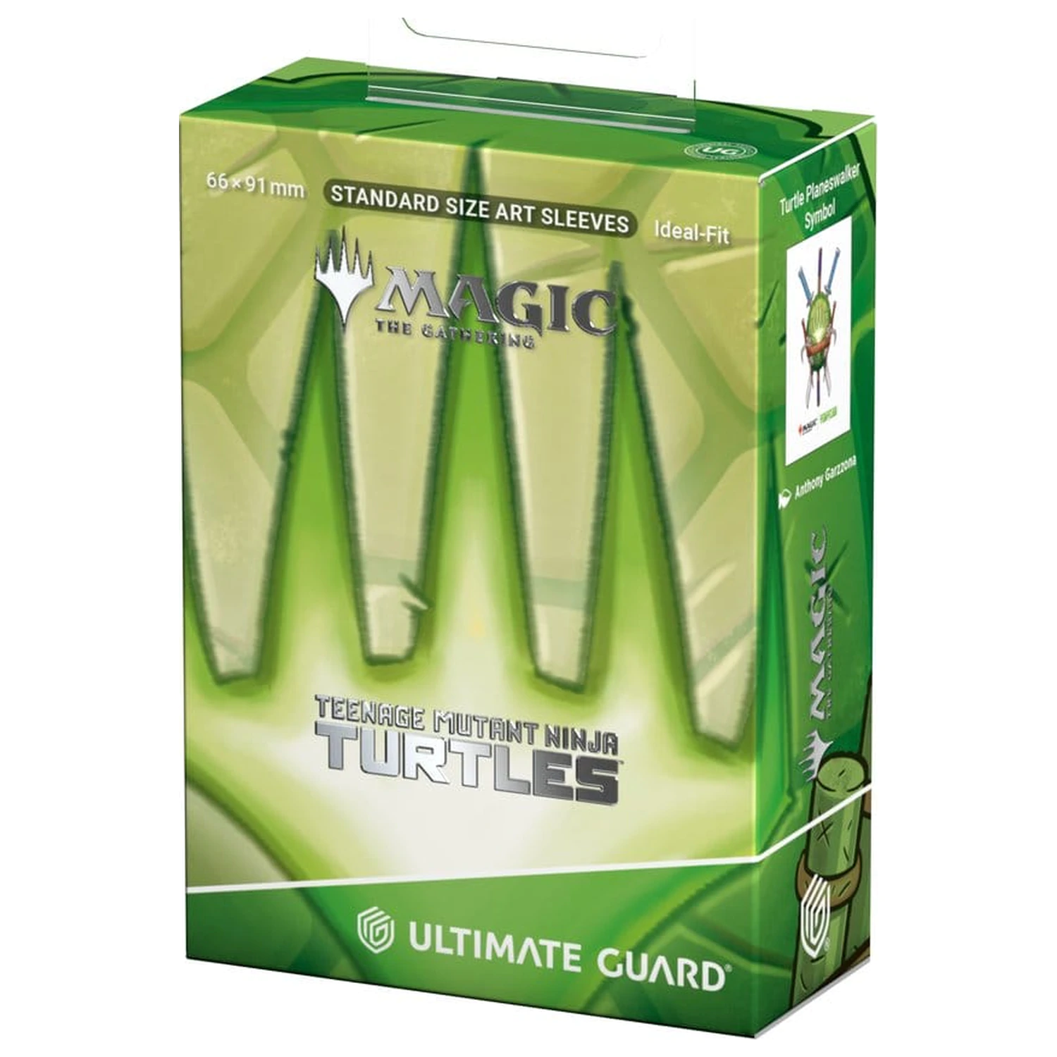 Ultimate Guard Art Sleeves Magic: The Gathering | Teenage Mutant Ninja Turtles - Turtle Planeswalker Symbol Produktfoto