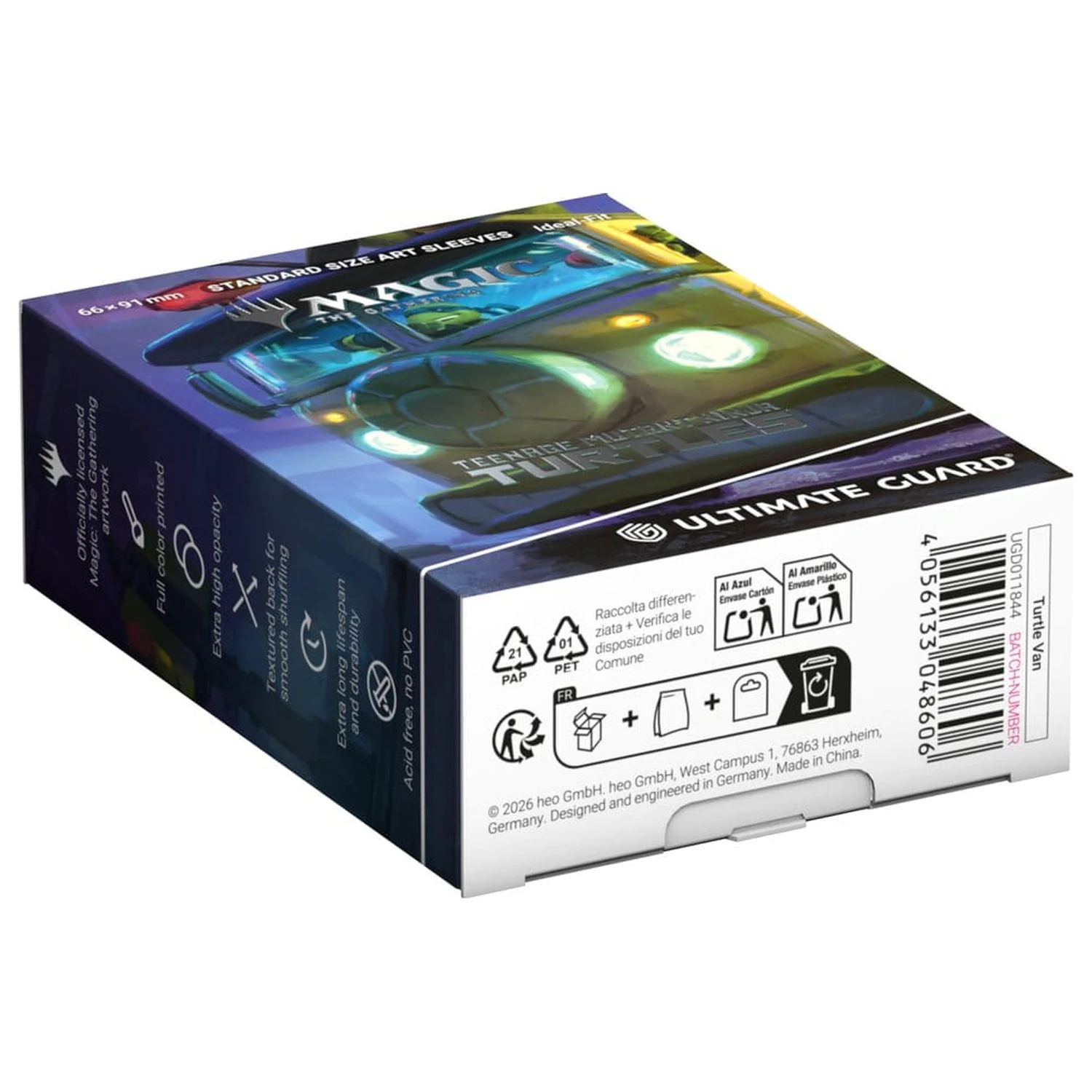 Ultimate Guard Art Sleeves Magic: The Gathering | Teenage Mutant Ninja Turtles - Turtle Van Produktfoto