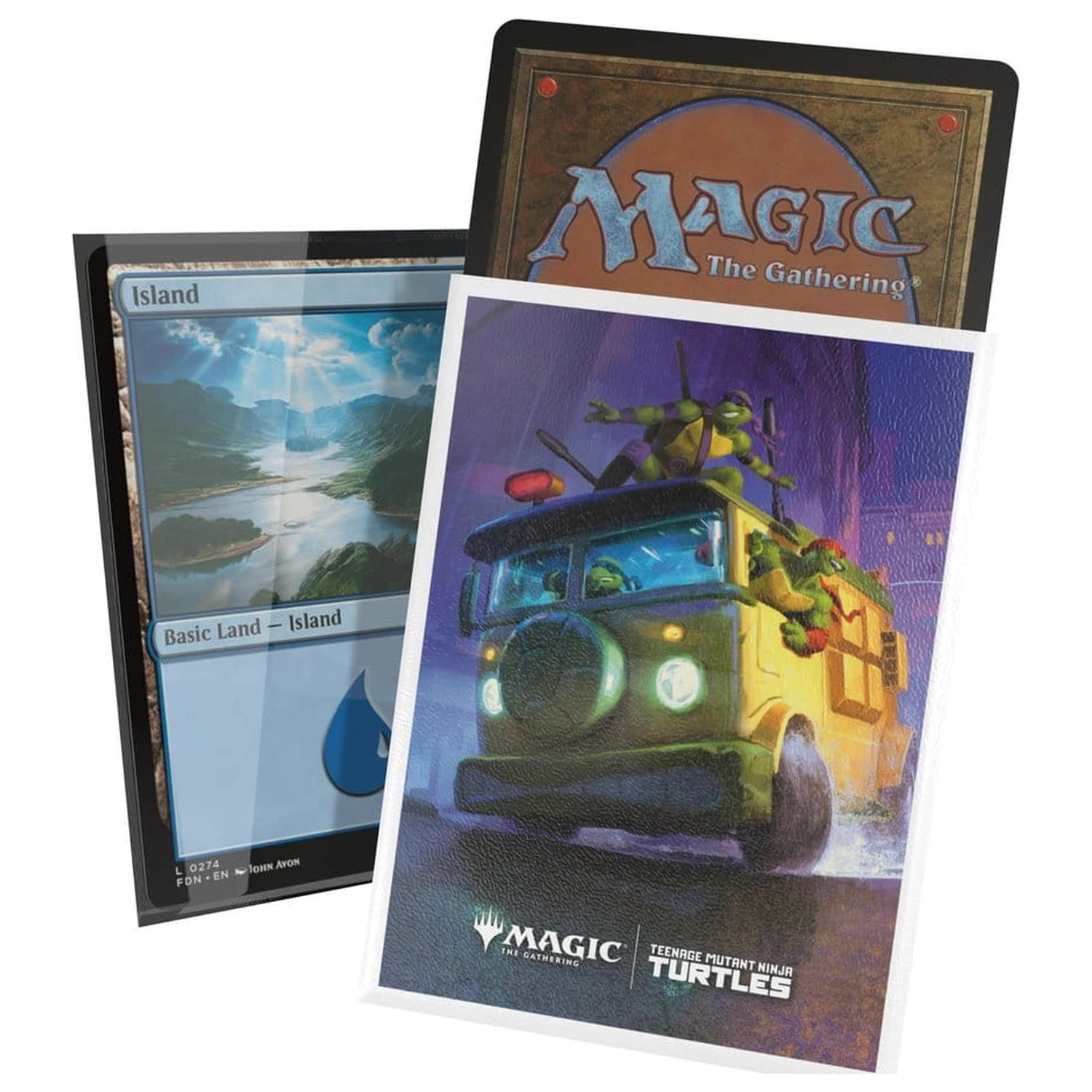 Ultimate Guard Art Sleeves Magic: The Gathering | Teenage Mutant Ninja Turtles - Turtle Van Produktfoto