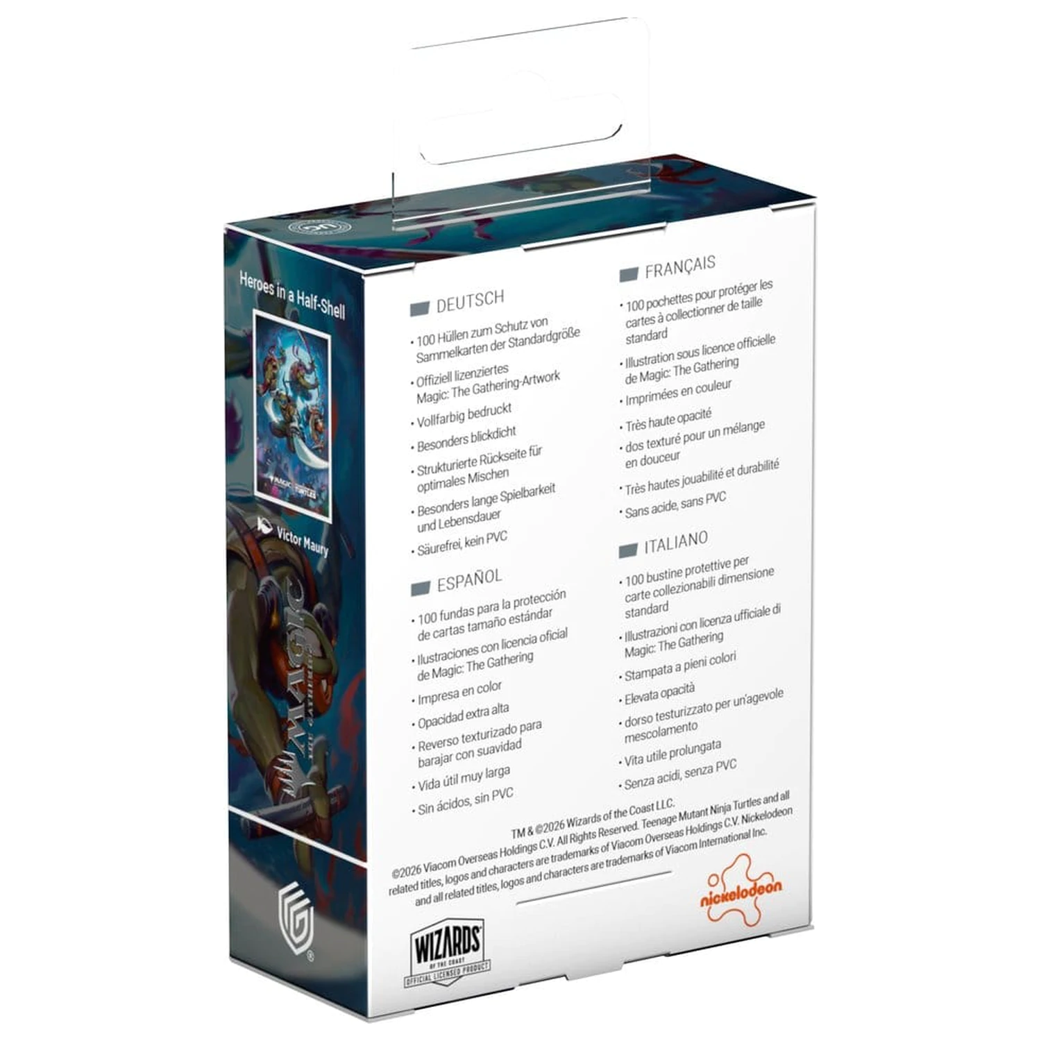 Ultimate Guard Art Sleeves Magic: The Gathering | Teenage Mutant Ninja Turtles - Heroes in a Half Shell Schutzhüllen Produktfoto