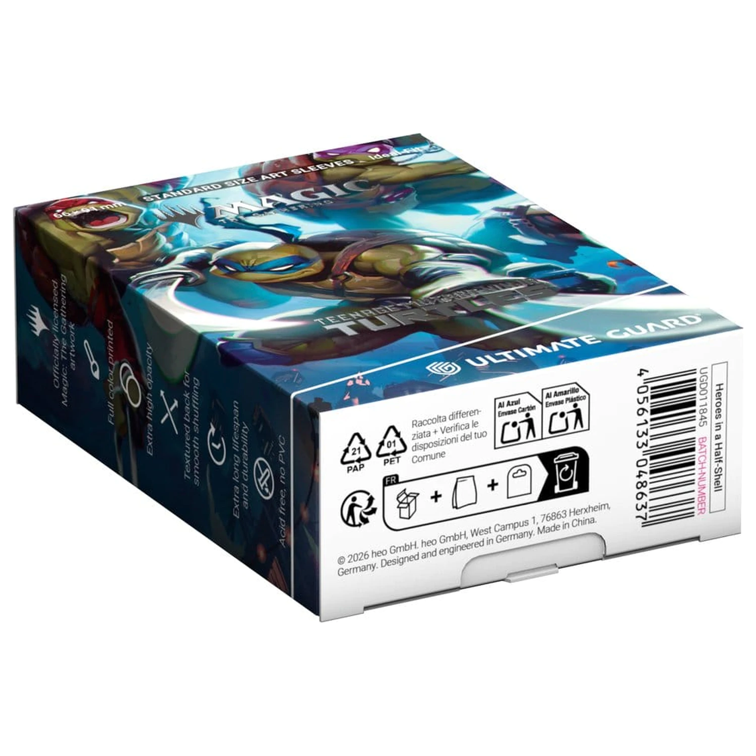 Ultimate Guard Art Sleeves Magic: The Gathering | Teenage Mutant Ninja Turtles - Heroes in a Half Shell Schutzhüllen Produktfoto