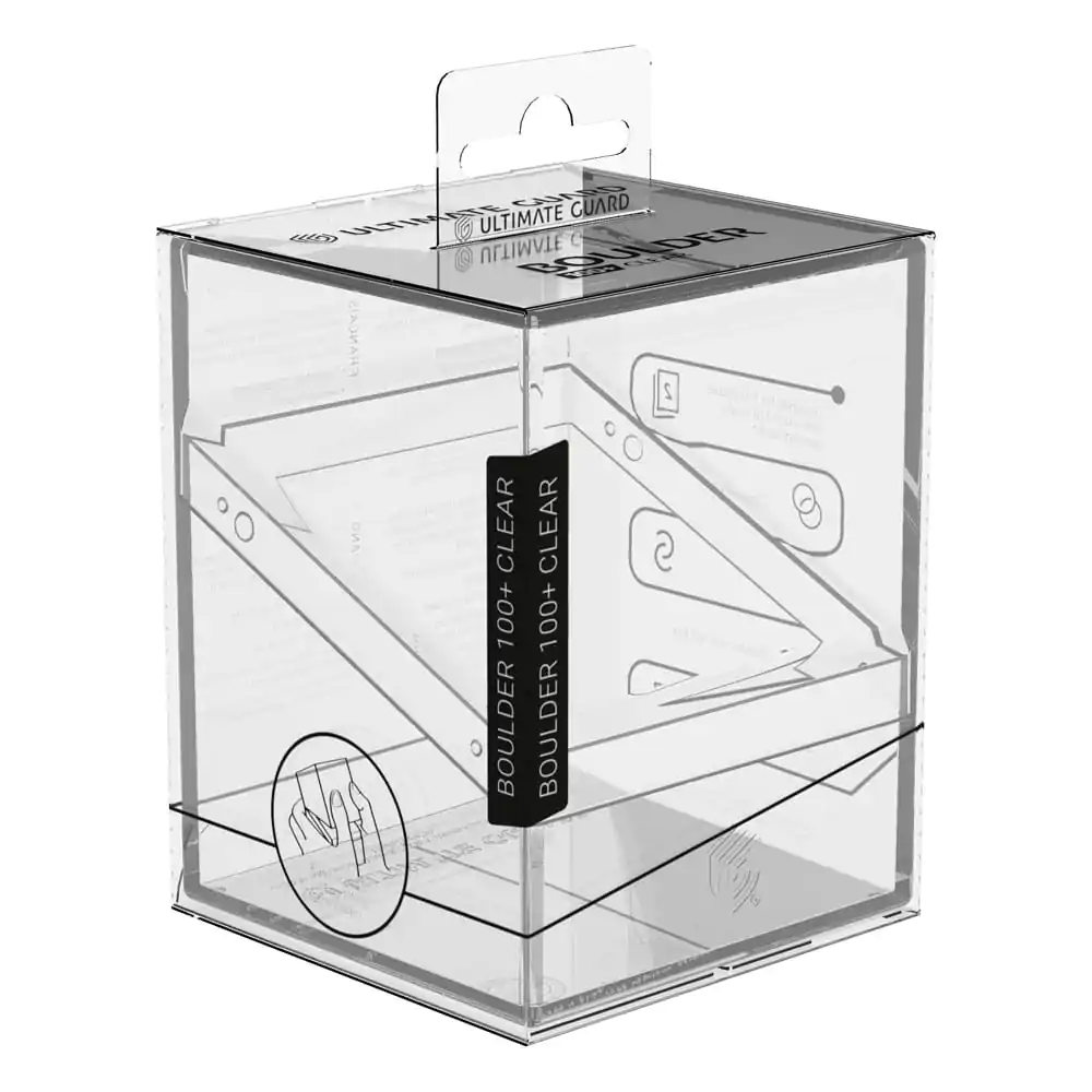 Ultimate Guard Boulder 100+ Clear - Transparent Produktfoto
