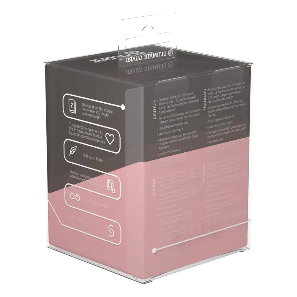 Ultimate Guard Boulder 100+ Druidic Secrets Fatum (Pink) Produktfoto