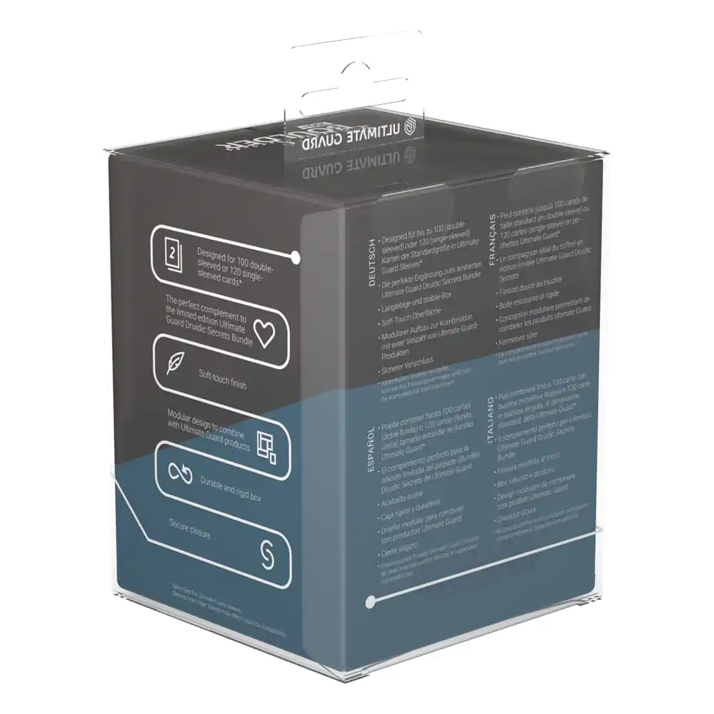 Ultimate Guard Boulder 100+ Druidic Secrets Umbra (Dunkelblau) Produktfoto