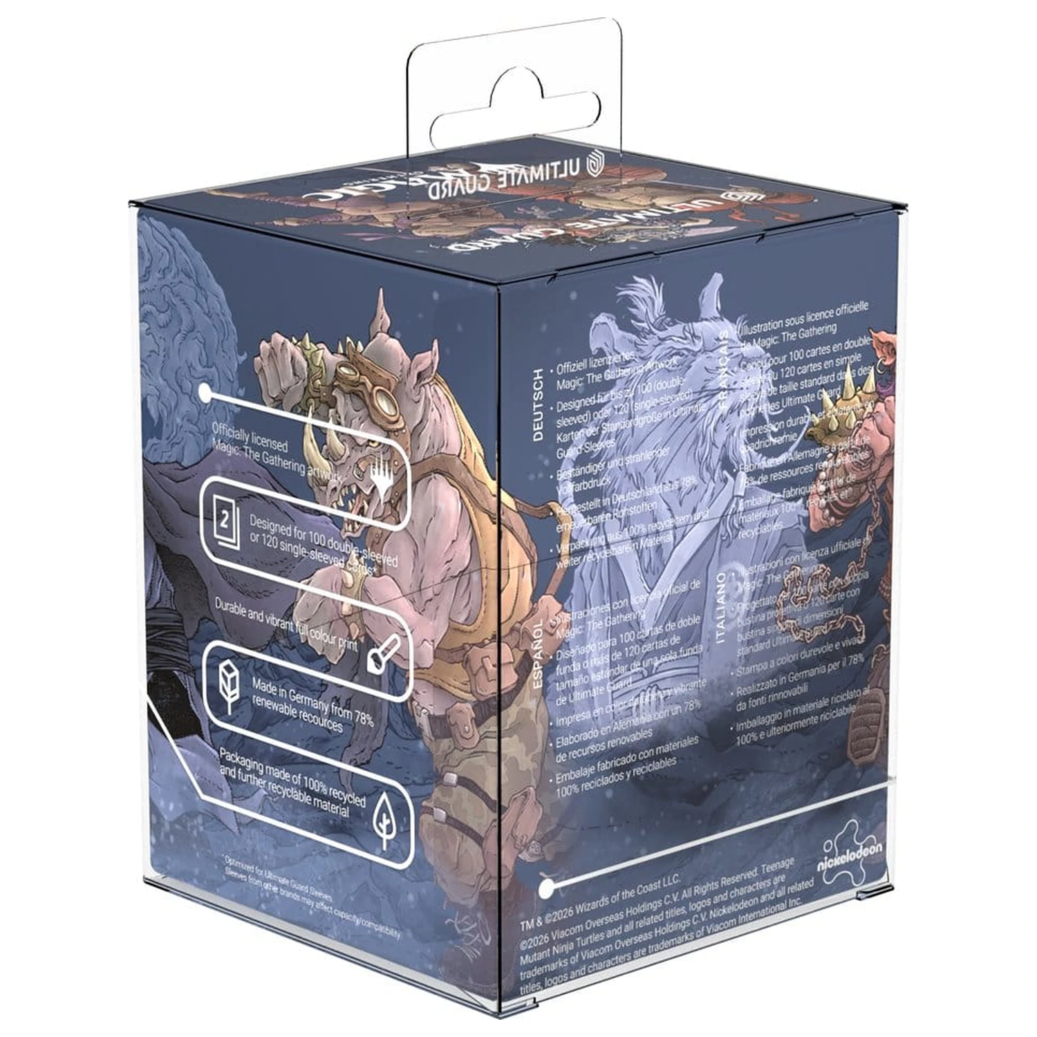 Ultimate Guard RTE Boulder 100+ Magic: The Gathering | Teenage Mutant Ninja Turtles - Technodrome Battle Produktfoto