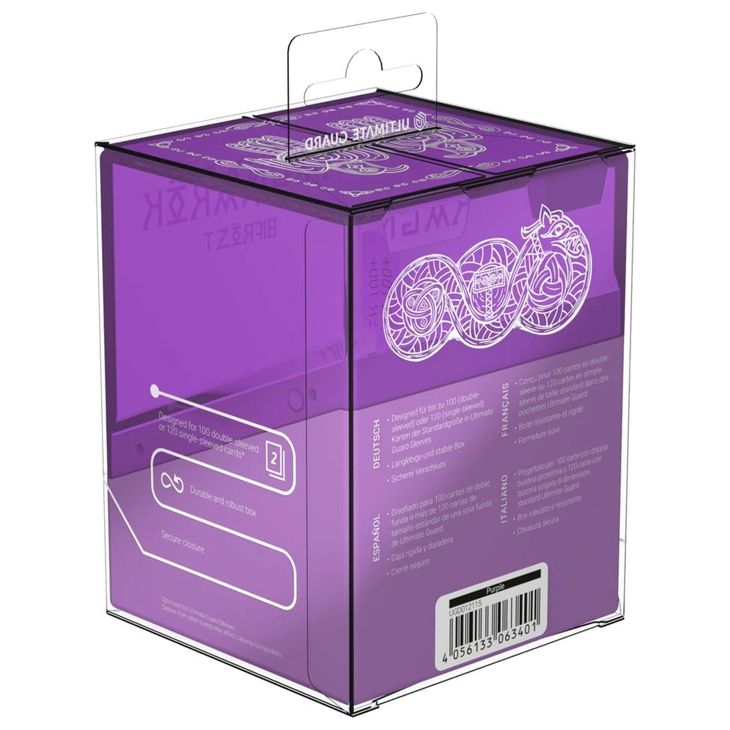 Ultimate Guard Boulder 100+ "Ragnarök" - Bifröst Purple Produktfoto