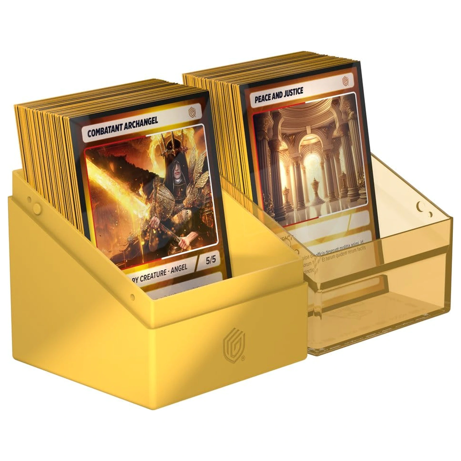 Ultimate Guard Boulder für 100+ Karten "Ragnarök" - Bifröst Yellow Produktfoto