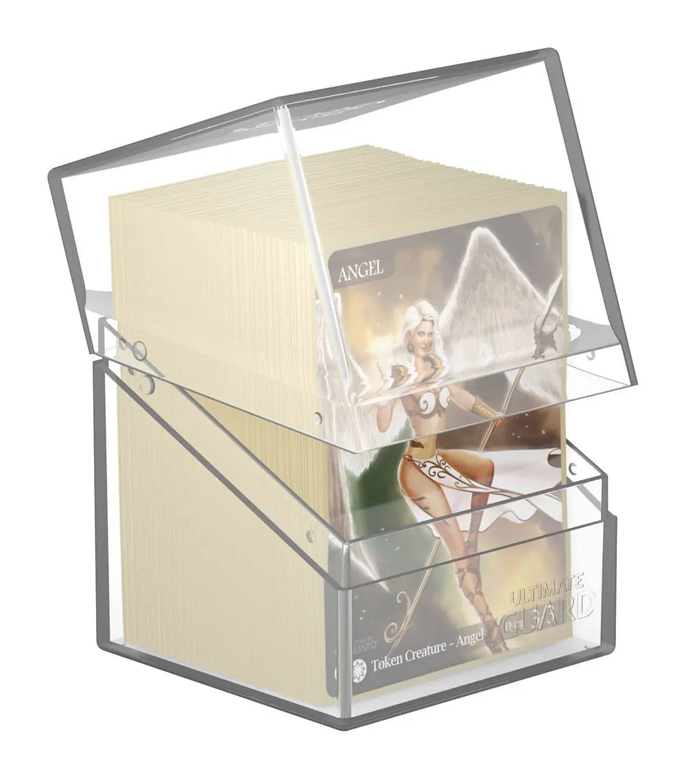 Ultimate Guard Boulder Deck Case 100+ Standardgröße Transparent Produktfoto