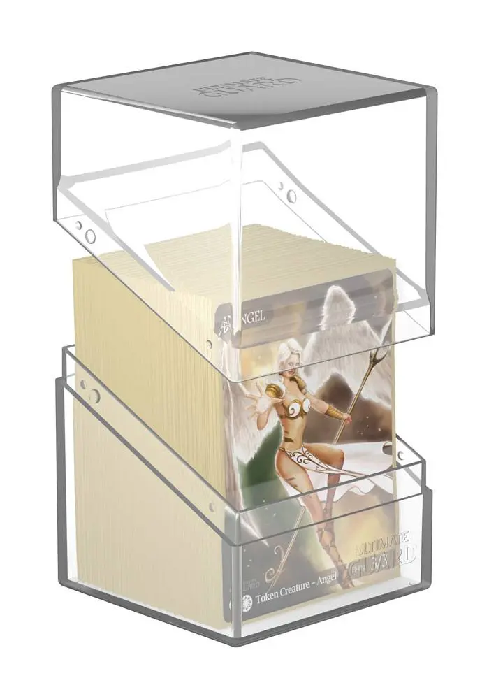 Ultimate Guard Boulder Deck Case 100+ Standardgröße Transparent Produktfoto