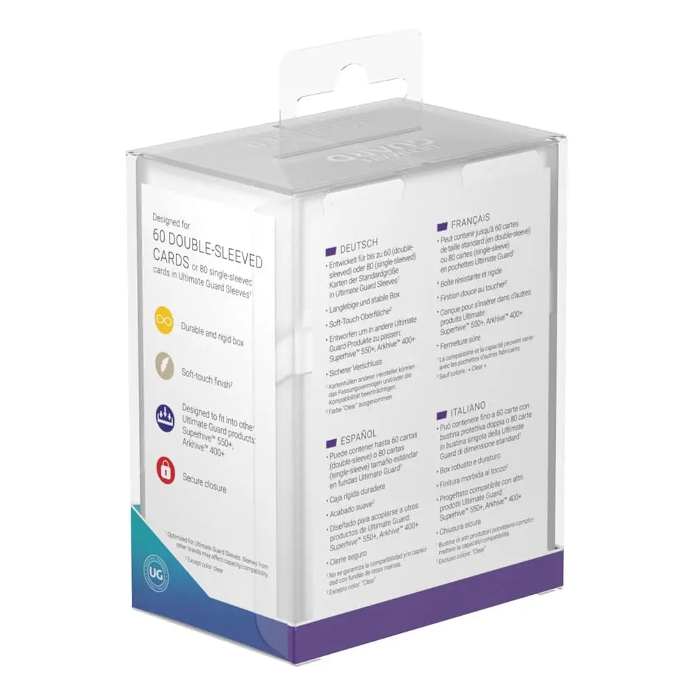 Ultimate Guard Boulder Deck Case 60+ Standard Größe Frosted Produktfoto