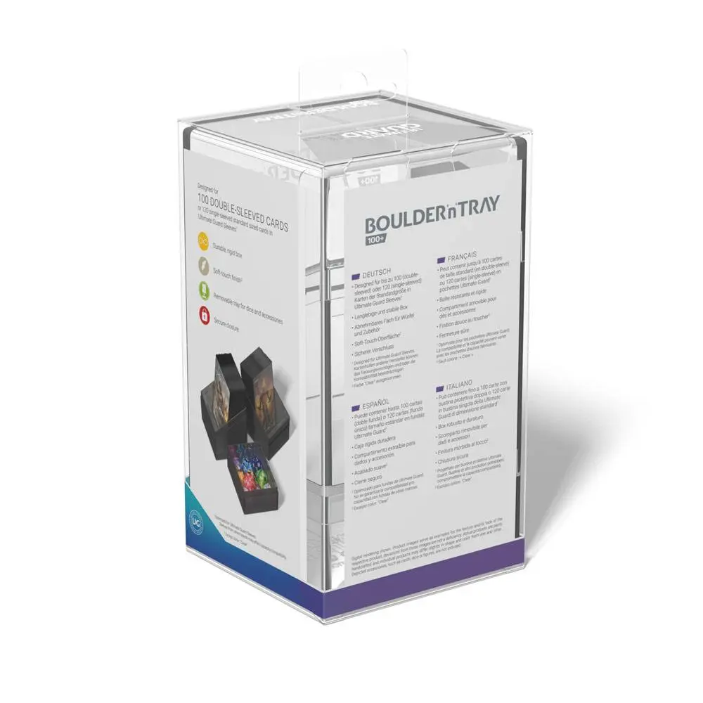 Ultimate Guard Boulder´n´Tray 100+ Transparent Produktfoto