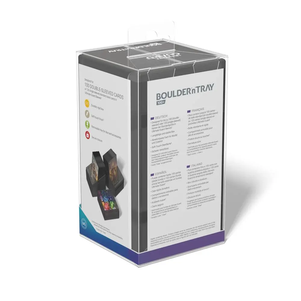 Ultimate Guard Boulder´n´Tray 100+ Onyx Produktfoto
