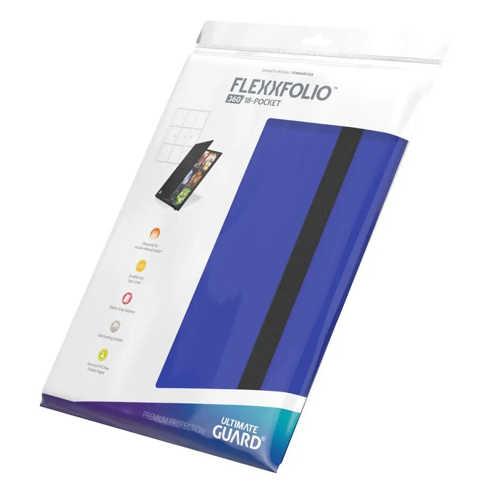 Ultimate Guard Flexxfolio 360 - 18-Pocket Blau Produktfoto