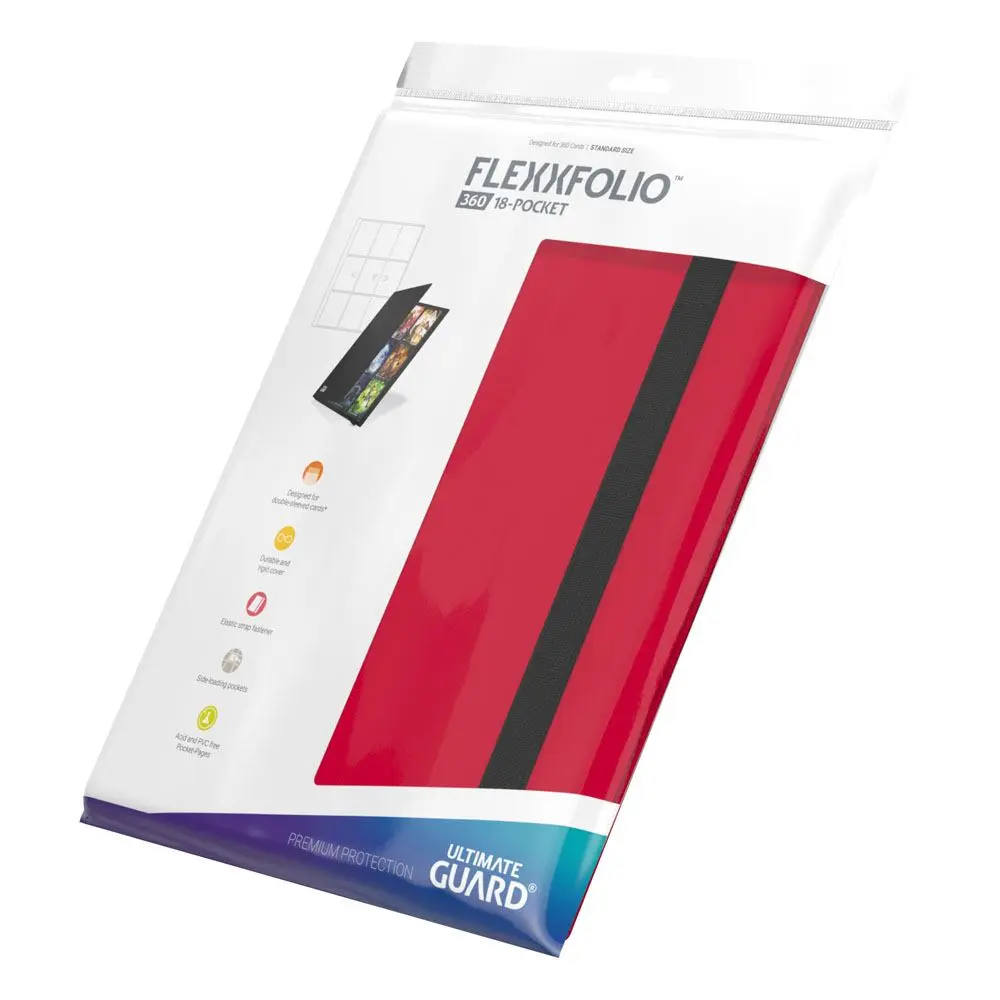 Ultimate Guard Flexxfolio 360 - 18-Pocket Rot Produktfoto