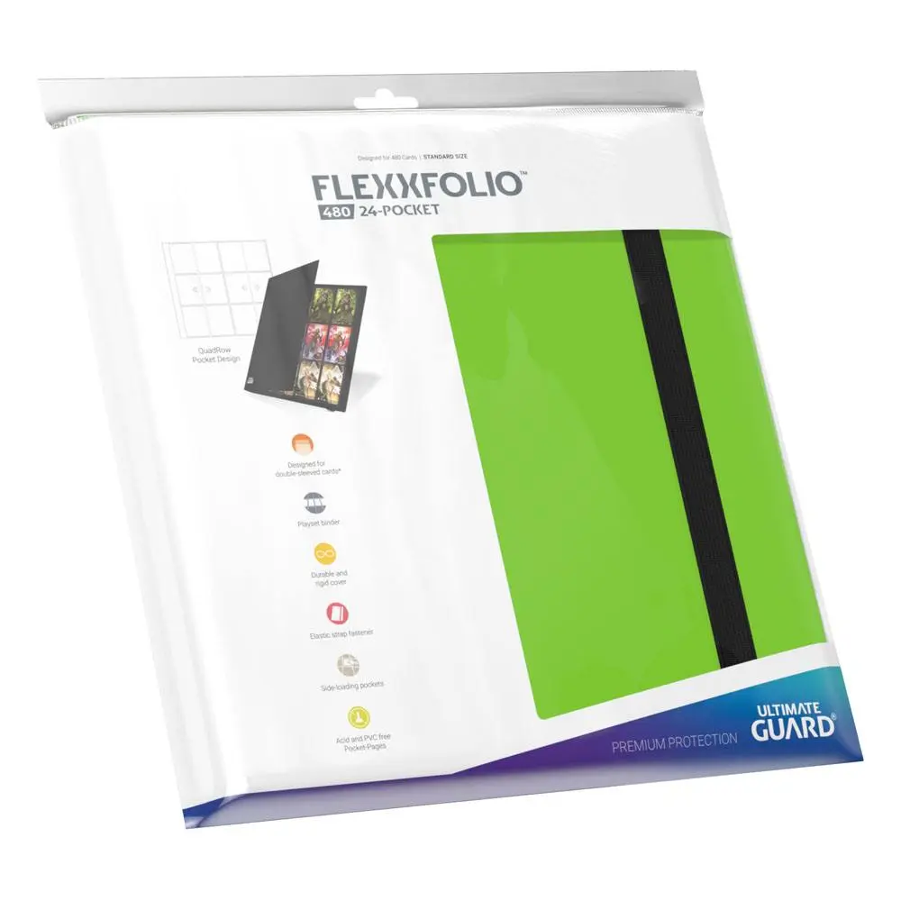 Ultimate Guard Flexxfolio 480 - 24-Pocket (Quadrow) - Hellgrün termékfotó