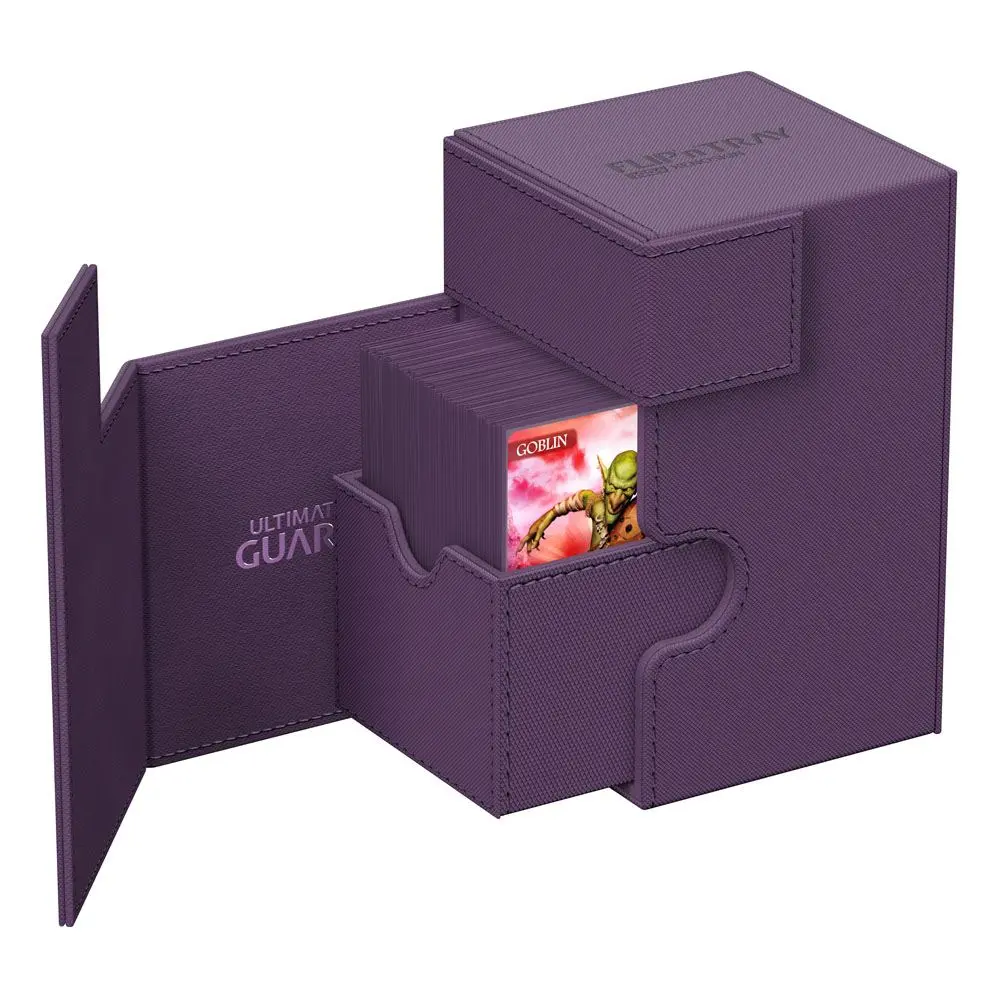 Ultimate Guard Flip`n`Tray 100+ XenoSkin Monocolor Violett Produktfoto