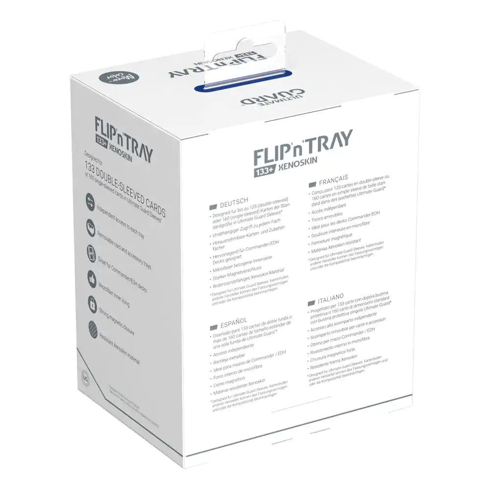 Ultimate Guard Flip`n`Tray 133+ XenoSkin Blau Produktfoto
