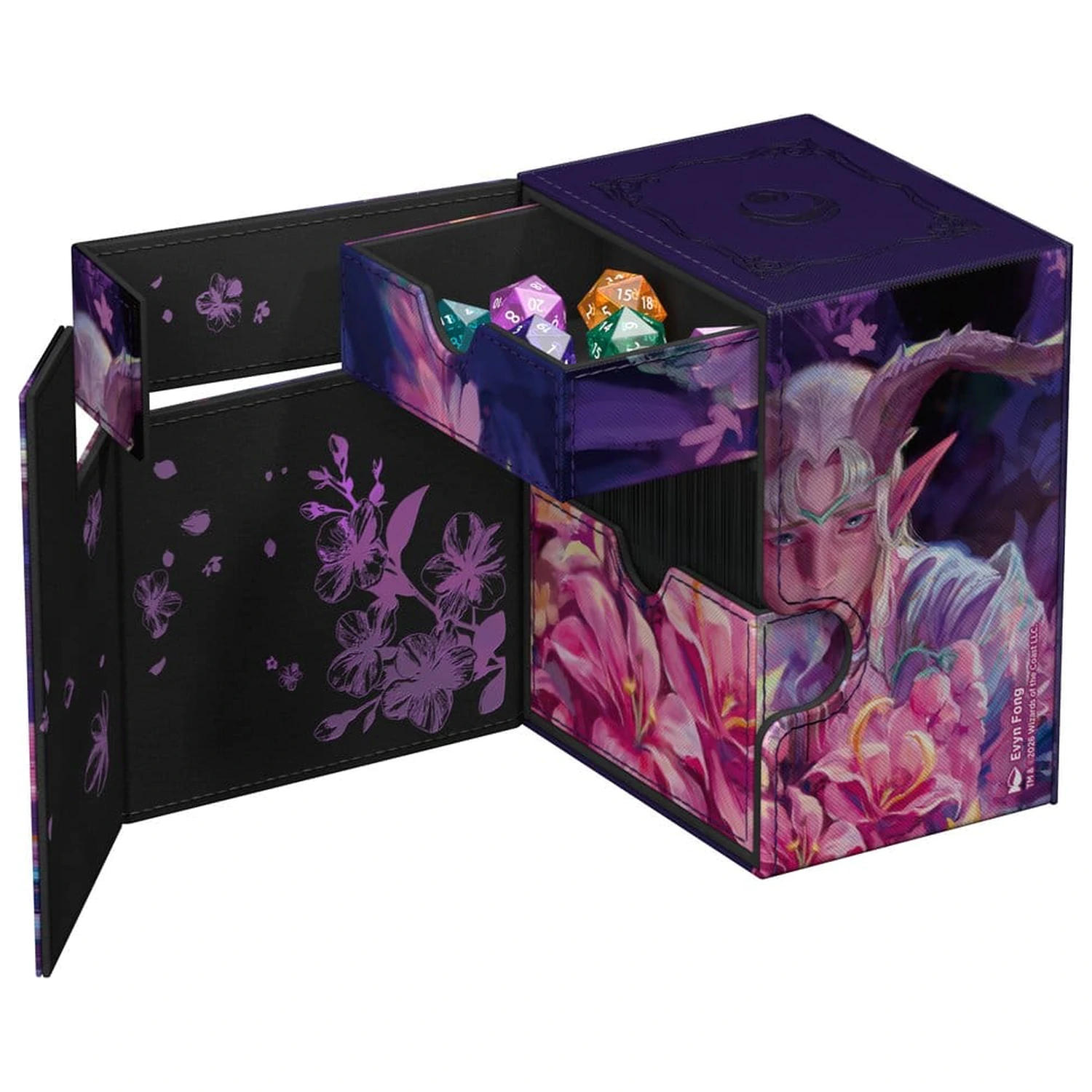 Ultimate Guard Flip'n'Tray 133+ Xenoskin Magic: The Gathering "Lorwyn Eclipsed" - Dawnhand Eulogist Produktfoto