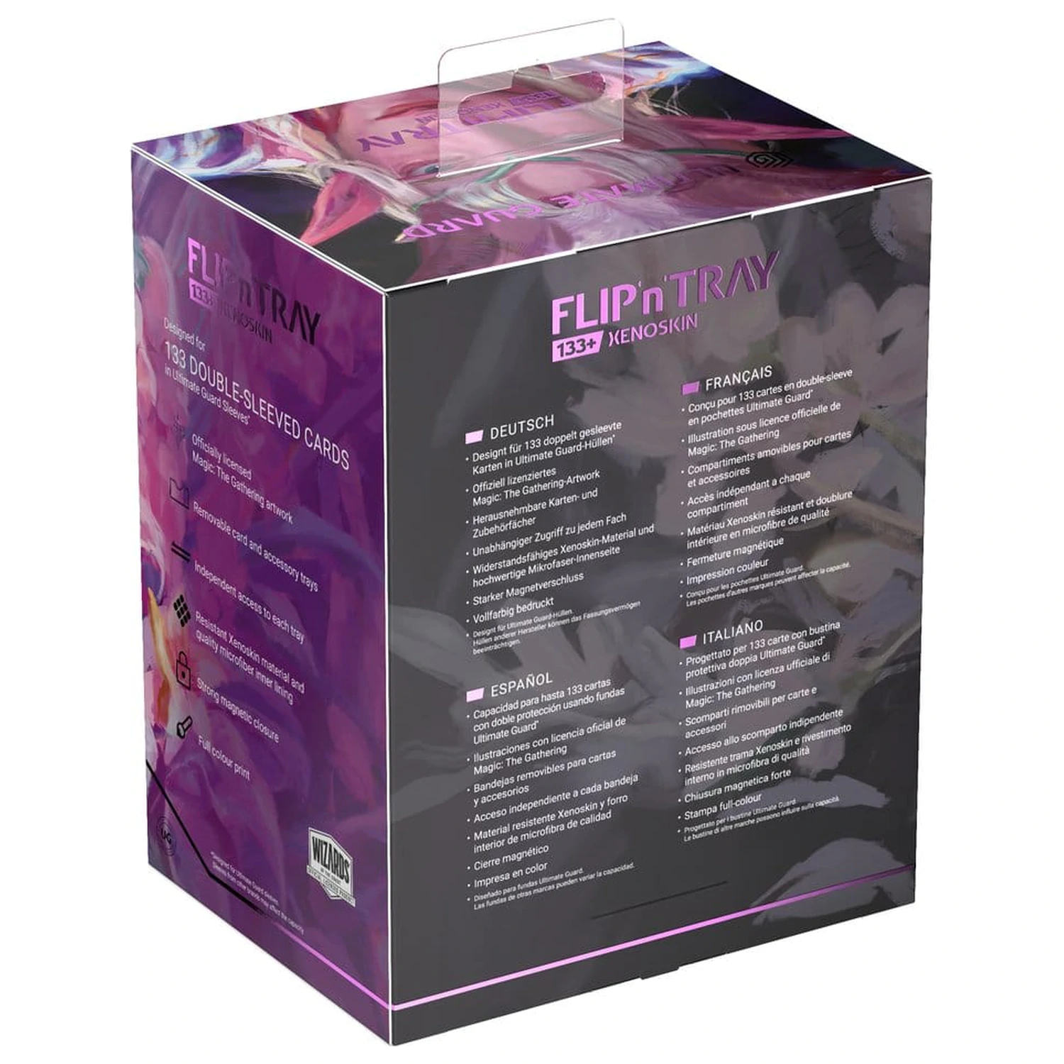 Ultimate Guard Flip'n'Tray 133+ Xenoskin Magic: The Gathering "Lorwyn Eclipsed" - Dawnhand Eulogist Produktfoto