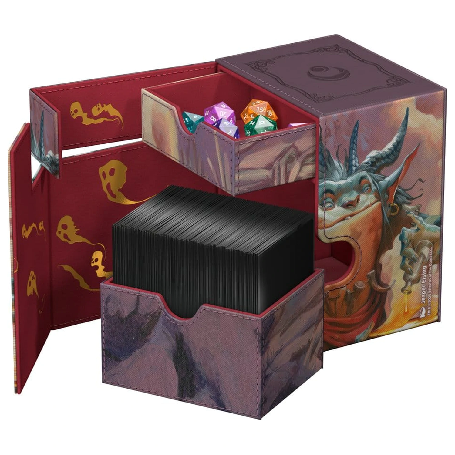 Ultimate Guard Flip'n'Tray 133+ Xenoskin Magic: The Gathering "Lorwyn Eclipsed" - Grub, Storied Matriarch Produktfoto