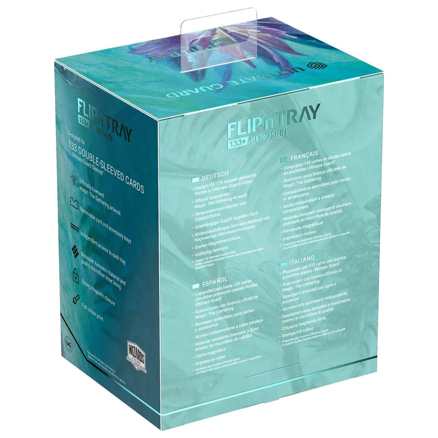 Ultimate Guard Flip'n'Tray 133+ Xenoskin Magic: The Gathering "Lorwyn Eclipsed" - Silvergill Mentor Produktfoto