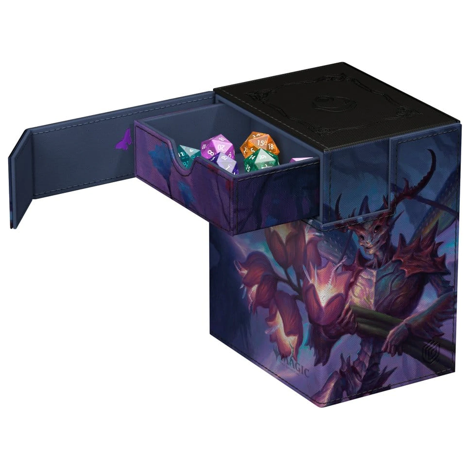 Ultimate Guard Flip'n'Tray 133+ Xenoskin Magic: The Gathering "Lorwyn Eclipsed" - Bitterbloom Bearer Produktfoto