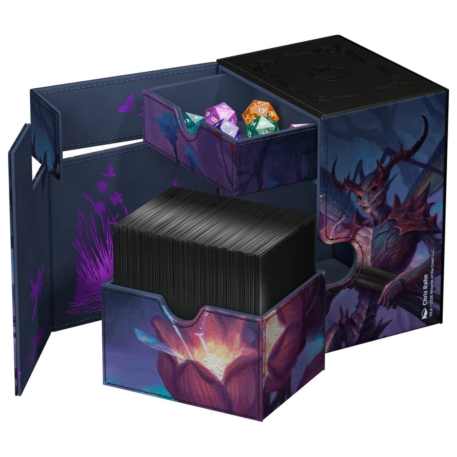 Ultimate Guard Flip'n'Tray 133+ Xenoskin Magic: The Gathering "Lorwyn Eclipsed" - Bitterbloom Bearer Produktfoto