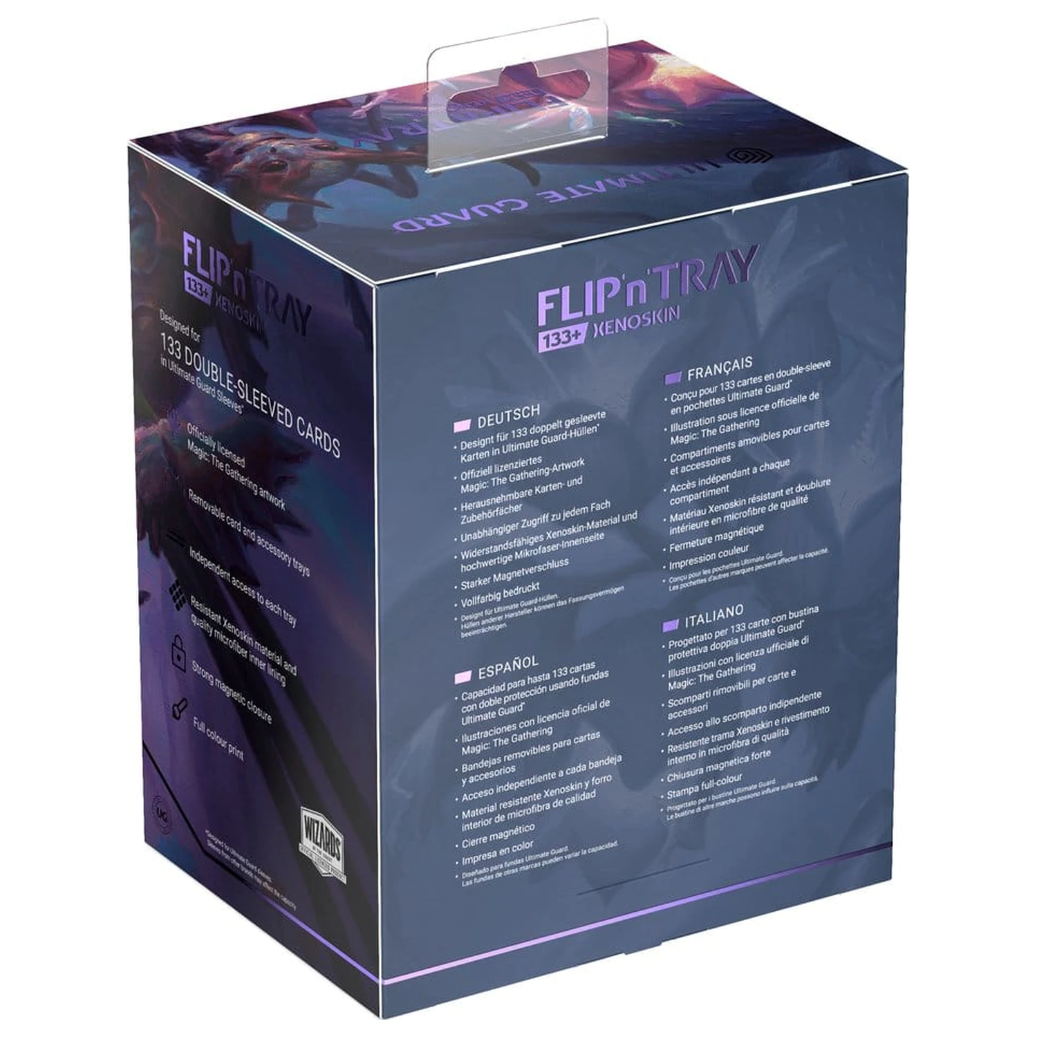 Ultimate Guard Flip'n'Tray 133+ Xenoskin Magic: The Gathering "Lorwyn Eclipsed" - Bitterbloom Bearer Produktfoto