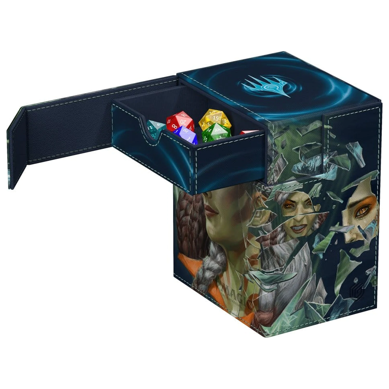 Ultimate Guard Flip'n'Tray 133+ Xenoskin Magic: The Gathering "Reality Fracture" - Way of the Mind Sculptor / Way of the Paradox Produktfoto