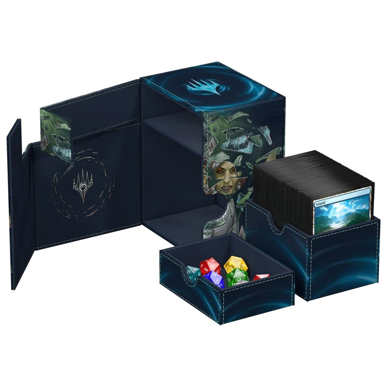 Ultimate Guard Flip'n'Tray 133+ Xenoskin Magic: The Gathering "Reality Fracture" - Way of the Mind Sculptor / Way of the Paradox Produktfoto