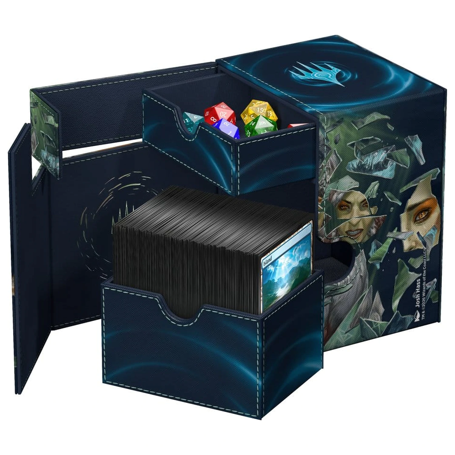 Ultimate Guard Flip'n'Tray 133+ Xenoskin Magic: The Gathering "Reality Fracture" - Way of the Mind Sculptor / Way of the Paradox Produktfoto