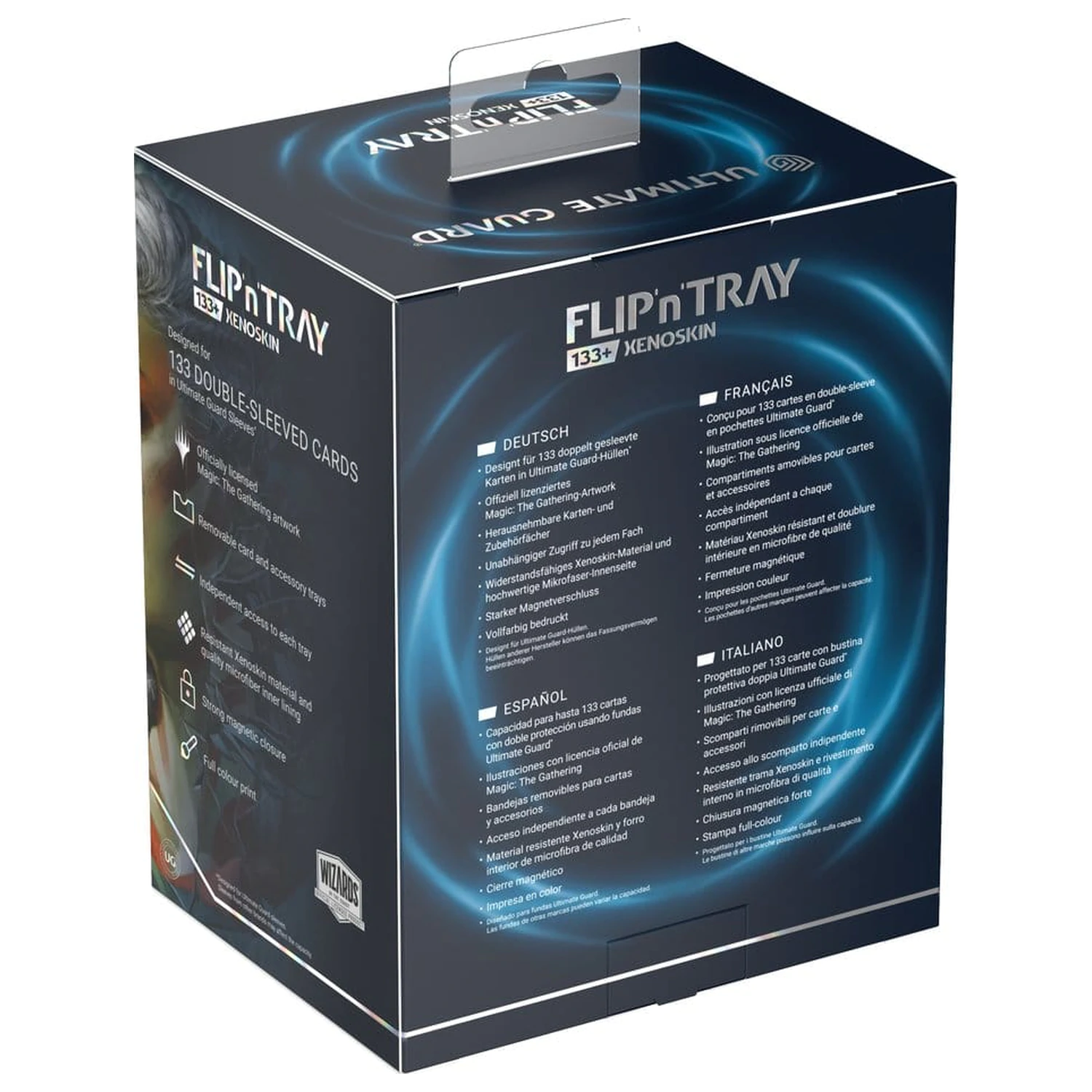 Ultimate Guard Flip'n'Tray 133+ Xenoskin Magic: The Gathering "Reality Fracture" - Way of the Mind Sculptor / Way of the Paradox Produktfoto