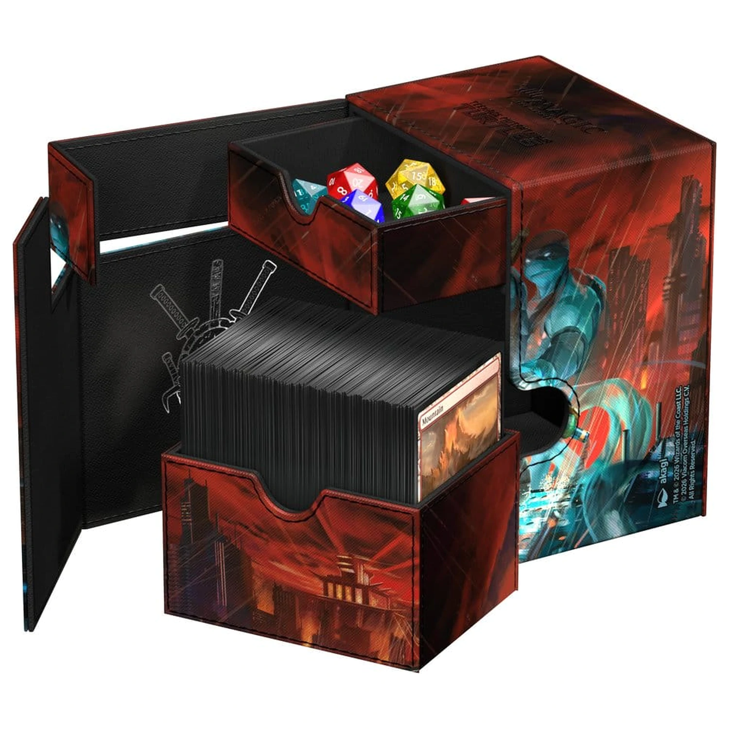 Ultimate Guard Flip'n'Tray 133+ Xenoskin Magic: The Gathering | Teenage Mutant Ninja Turtles - Last Ronin Produktfoto