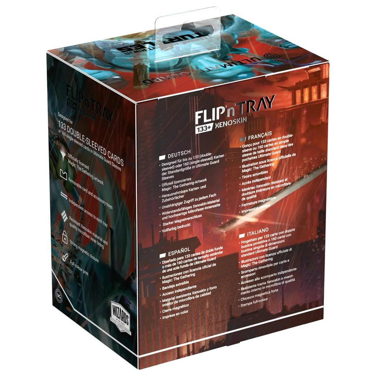 Ultimate Guard Flip'n'Tray 133+ Xenoskin Magic: The Gathering | Teenage Mutant Ninja Turtles - Last Ronin Produktfoto