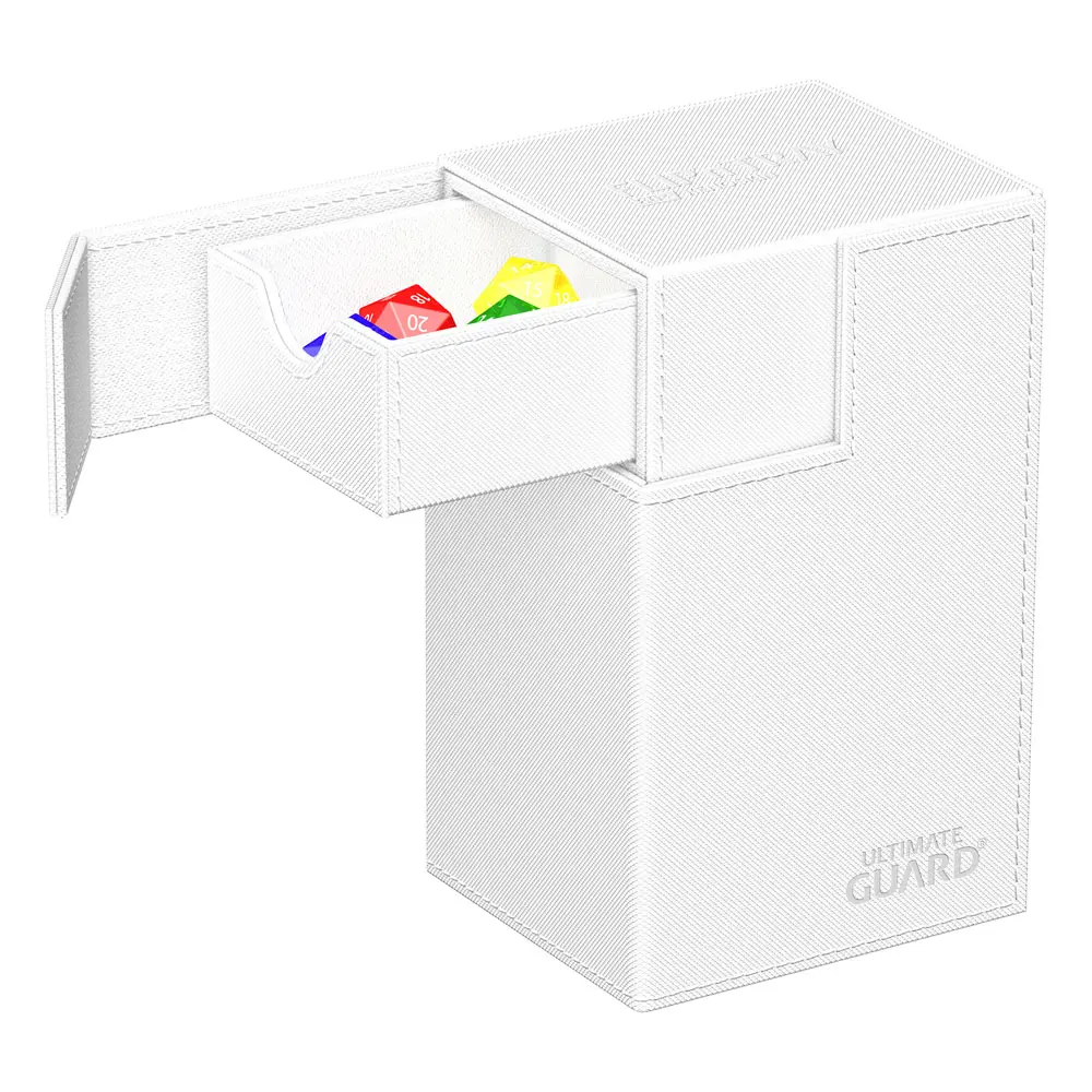 Ultimate Guard Flip`n`Tray 80+ XenoSkin Monocolor Weiß termékfotó