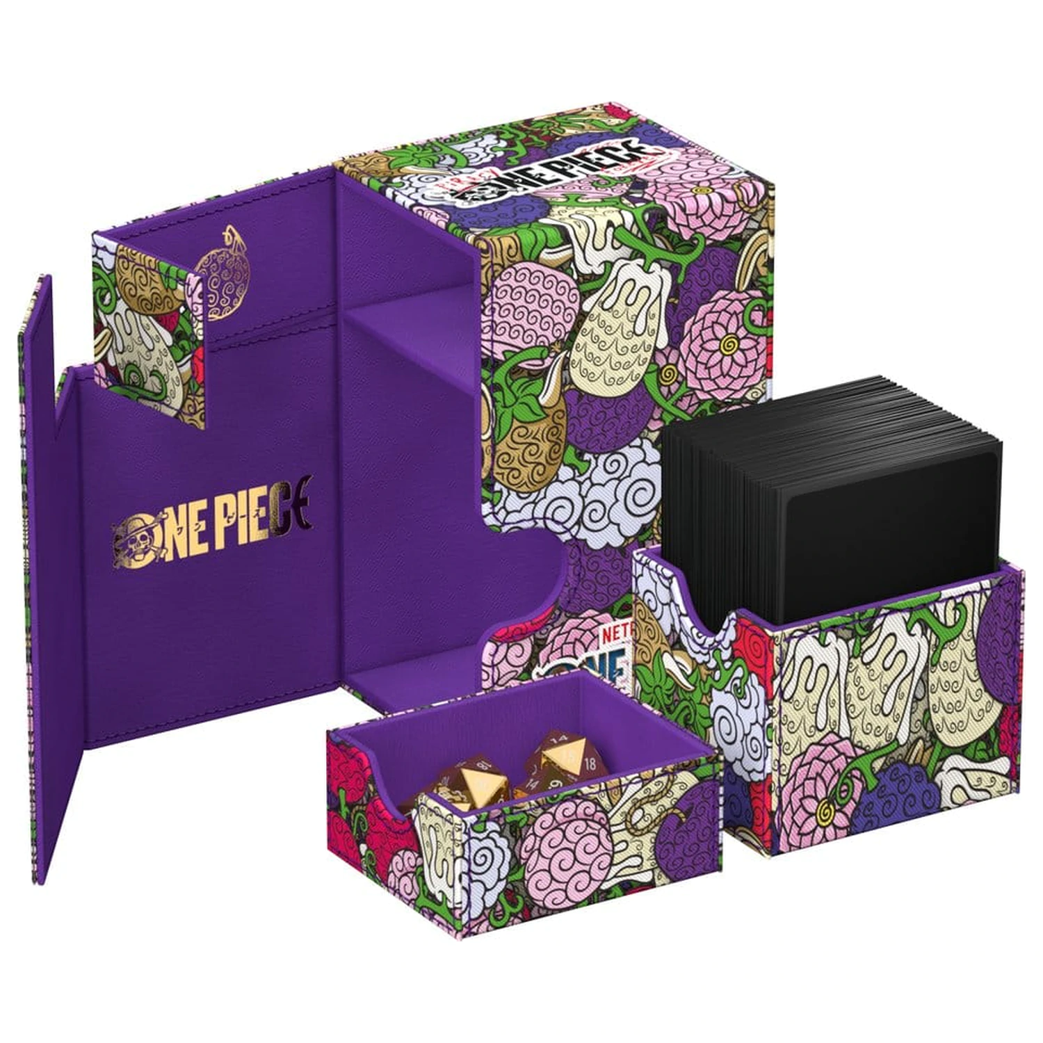 Ultimate Guard Flip'n'Tray 80+ Xenoskin One Piece - Devil Fruits Produktfoto