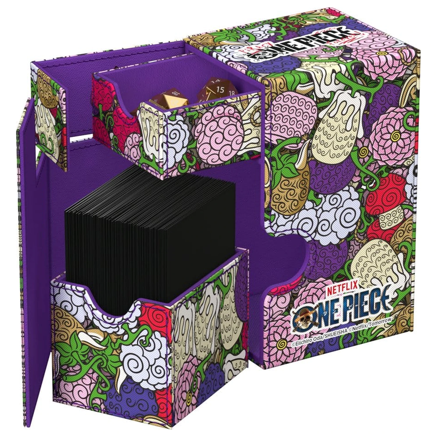 Ultimate Guard Flip'n'Tray 80+ Xenoskin One Piece - Devil Fruits Produktfoto