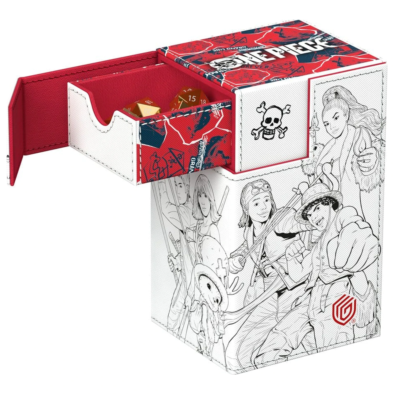 Ultimate Guard Flip'n'Tray 80+ Xenoskin One Piece - Sketch Produktfoto