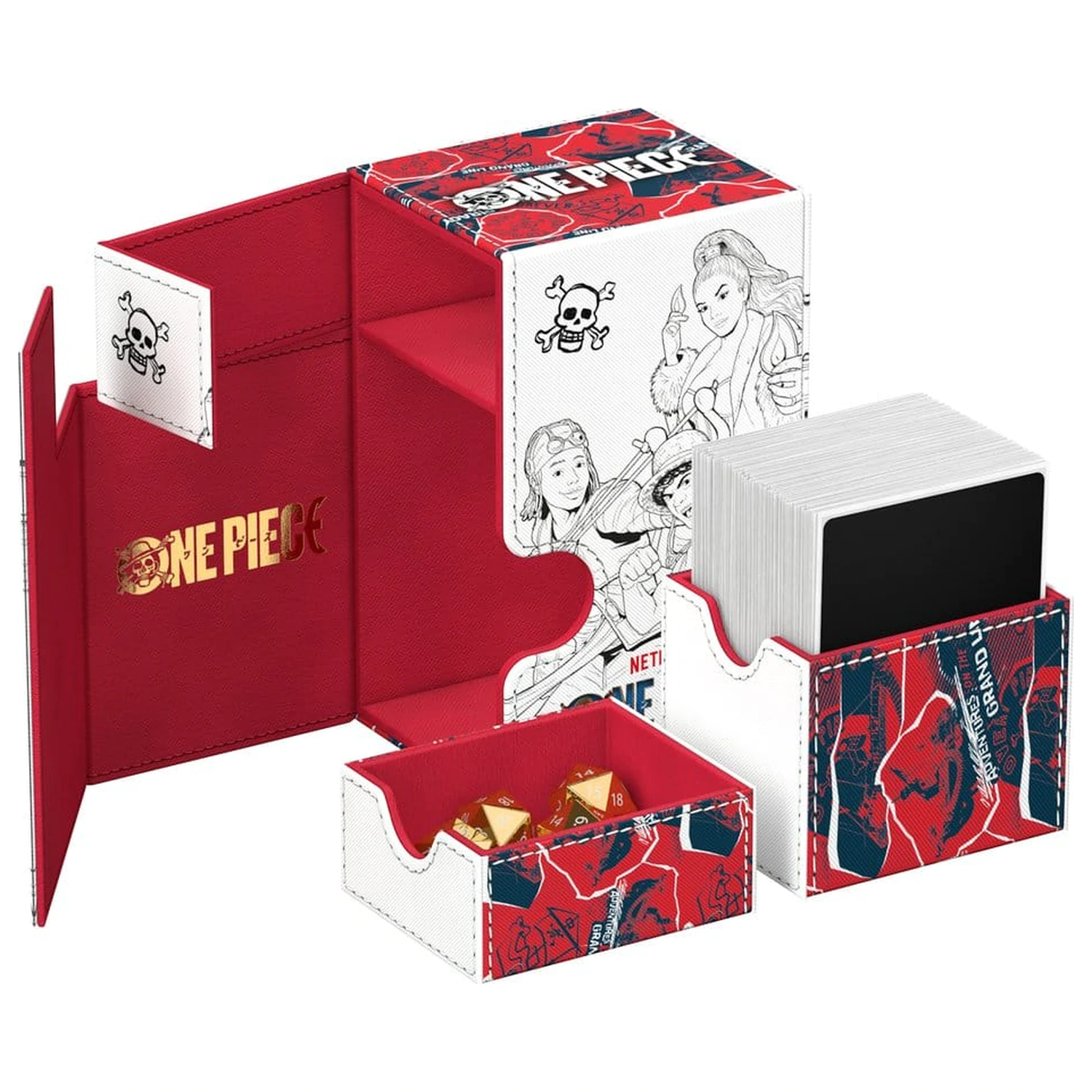 Ultimate Guard Flip'n'Tray 80+ Xenoskin One Piece - Sketch Produktfoto