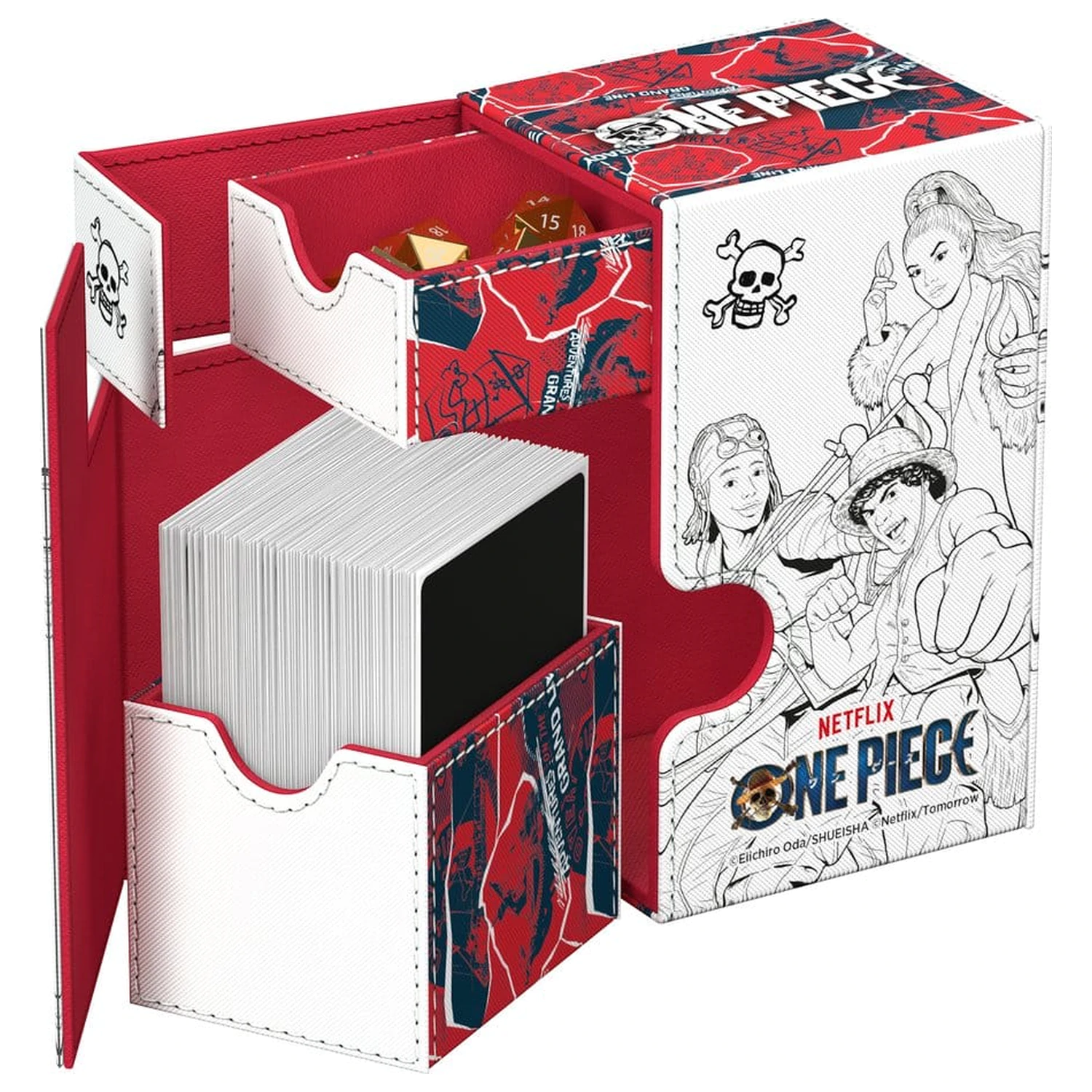 Ultimate Guard Flip'n'Tray 80+ Xenoskin One Piece - Sketch Produktfoto