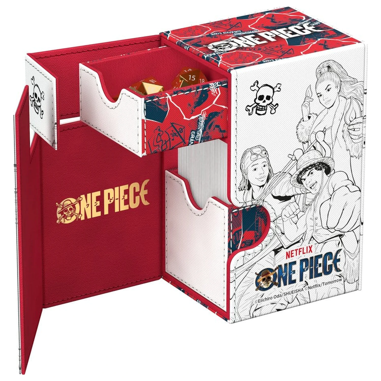 Ultimate Guard Flip'n'Tray 80+ Xenoskin One Piece - Sketch Produktfoto
