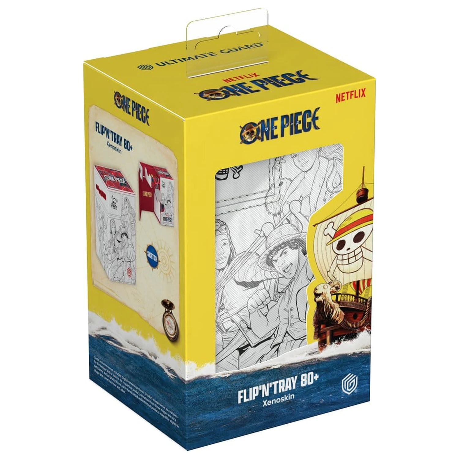 Ultimate Guard Flip'n'Tray 80+ Xenoskin One Piece - Sketch Produktfoto